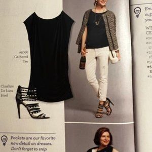 Cabi Medium Gathered Tee